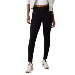 American Eagle Black Dream Stretch High-Waisted Jegging Jean Size 6 Long W28 L30